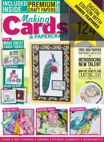 Making Cards & Papercraft – September 2019 Cover