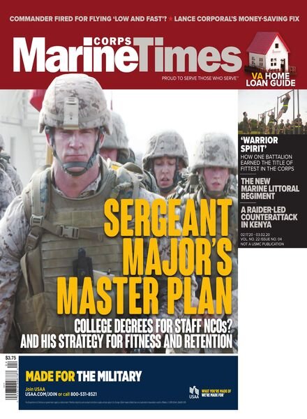 Marine Corps Times – 10 February 2020 Cover