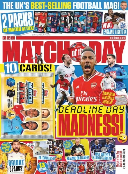 Match of the Day – 28 January 2020 Cover