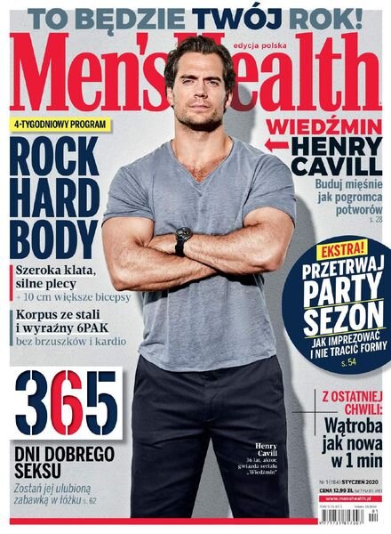 Men’s Health Poland – Styczen 2020 Cover