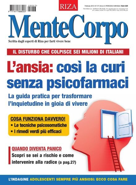 MenteCorpo – Febbraio 2012 Cover