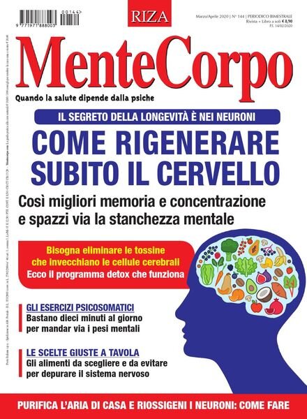 MenteCorpo – Marzo 2020 Cover