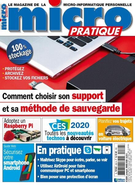 Micro Pratique – mars 2020 Cover