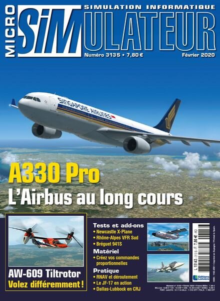 Micro Simulateur – fevrier 2020 Cover