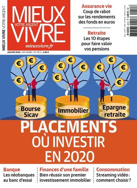 Mieux Vivre Votre Argent – fevrier 2020 Cover