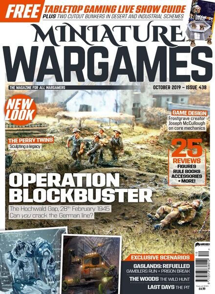 Miniature Wargames – Issue 438 – October 2019 Cover