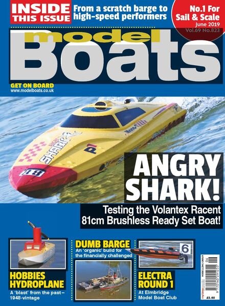 Model Boats – Issue 823 – June 2019 Cover
