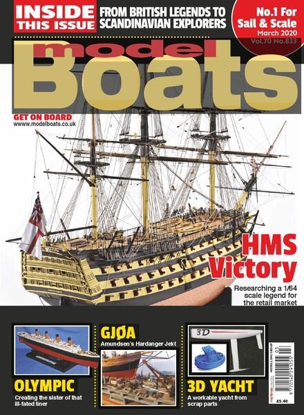 Model Boats – Issue 833 – March 2020 Cover