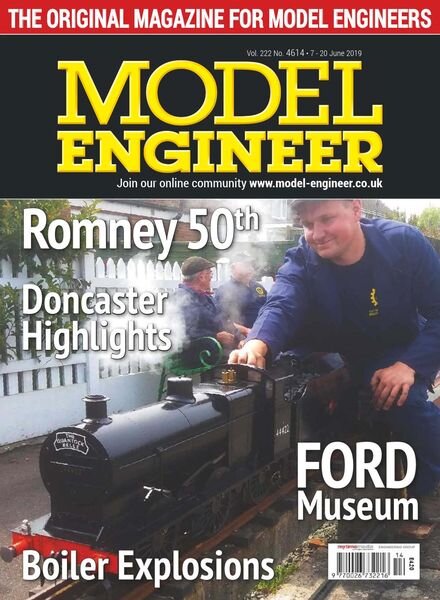 Model Engineer – Issue 4614 – 7 June 2019 Cover