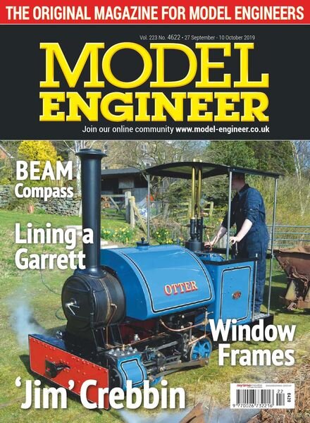 Model Engineer – Issue 4622 – 27 September 2019 Cover