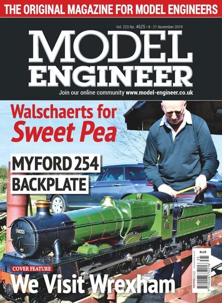 Model Engineer – Issue 4625 – 8 November 2019 Cover