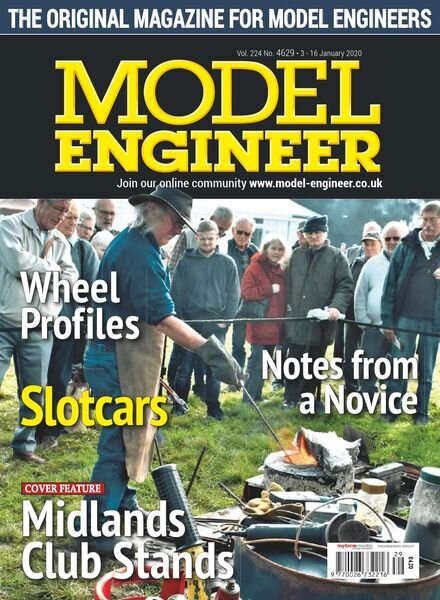 Model Engineer – Issue 4629 – 3 January 2020 Cover