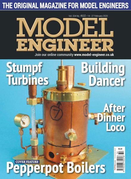 Model Engineer – Issue 4632 – 14 February 2020 Cover