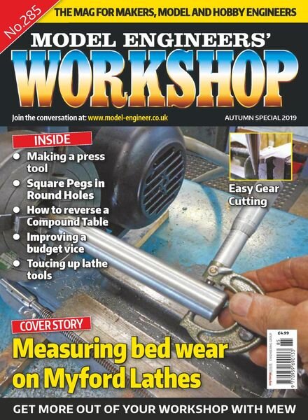 Model Engineers’ Workshop – Autumn 2019 Cover