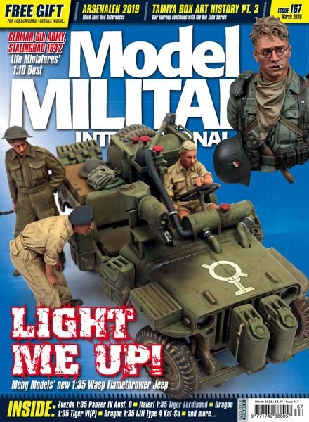 Model Military International – Issue 167 – March 2020 Cover
