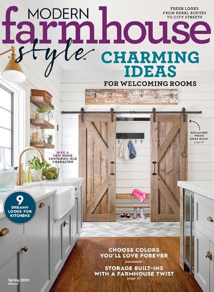 Modern Farmhouse Style – March 2020 Cover