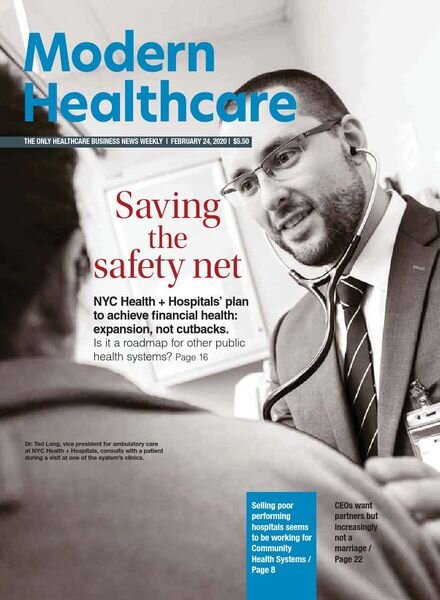 Modern Healthcare – February 24, 2020 Cover