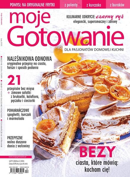 Moje Gotowanie – Luty 2020 Cover