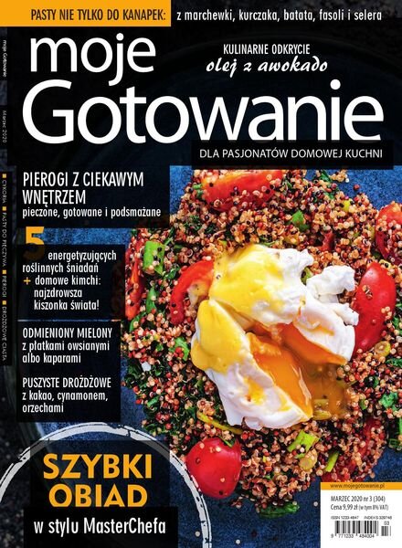 Moje Gotowanie – Marzec 2020 Cover
