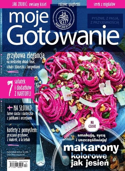 Moje Gotowanie – Pazdziernik 2019 Cover