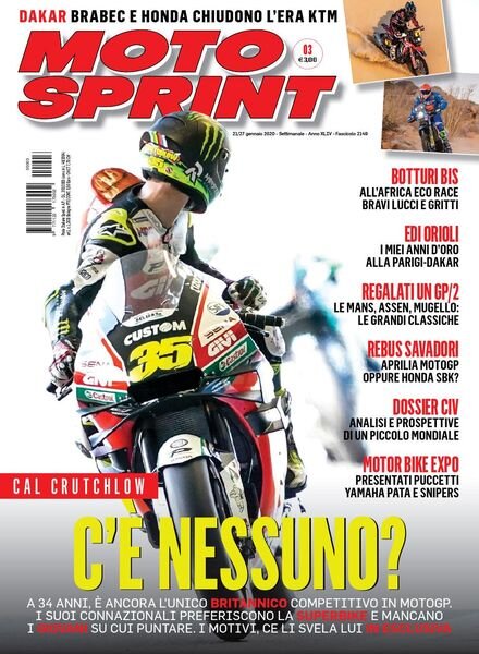 Moto Sprint – 21 Gennaio 2020 Cover