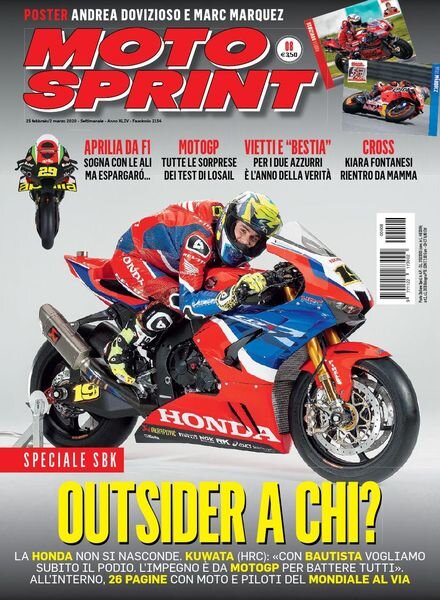 Moto Sprint – 25 Febbraio 2020 Cover