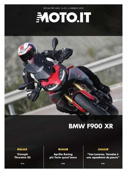 Moto.it Magazine – 4 Febbraio 2020 Cover