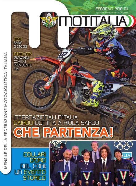 Moto.italia – Febbraio 2018 Cover