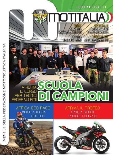 Moto.italia – Febbraio 2020 Cover