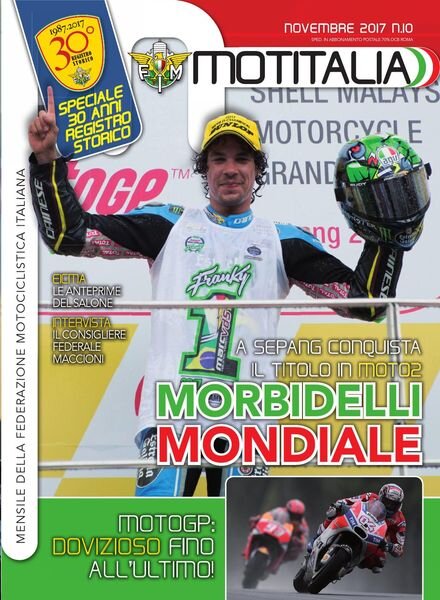 Moto.italia – Novembre 2017 Cover