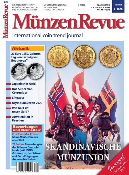 MunzenRevue – Februar 2020 Cover