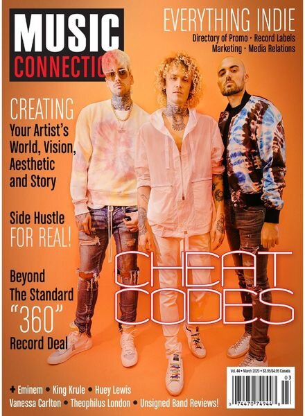 Music Connection – March 2020 Cover