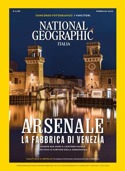 National Geographic Italia – febbraio 2020 Cover
