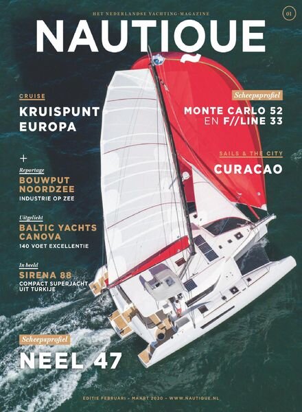 Nautique Magazine – februari 2020 Cover