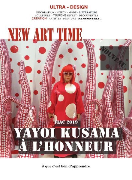 New Art Time – novembre 2019 Cover
