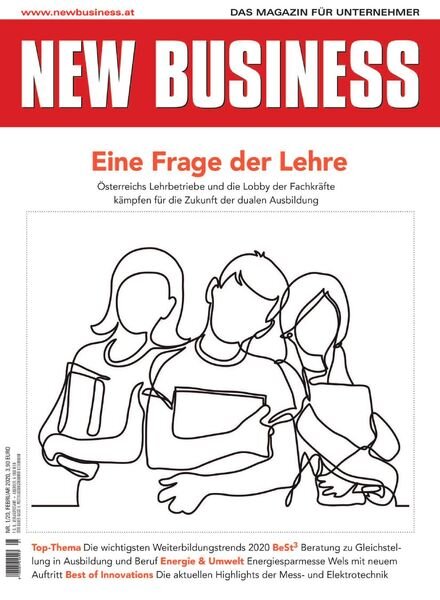 New Business – Februar 2020 Cover