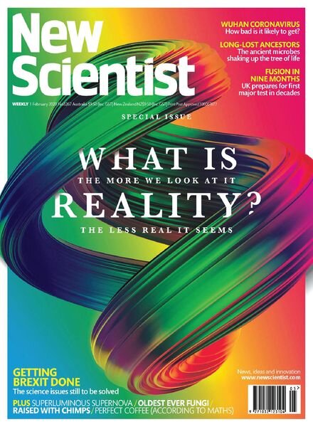 New Scientist Australian Edition – 01 February 2020 Cover