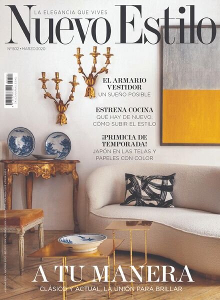 Nuevo Estilo – marzo 2020 Cover