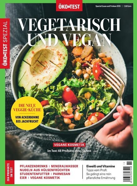 Okotest – Spezial Nr.11 – Essen und Trinken 2019 Cover