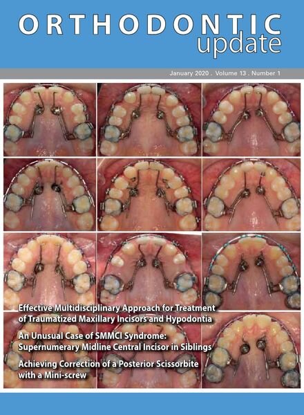 Orthodontic Update – January 2020 Cover