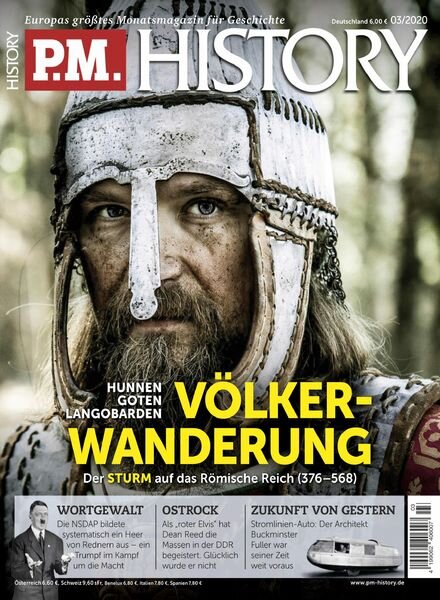 P.M History – Marz 2020 Cover