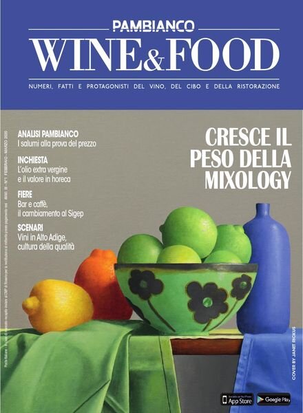 Pambianco Wine&Food – Febbraio-Marzo 2020 Cover