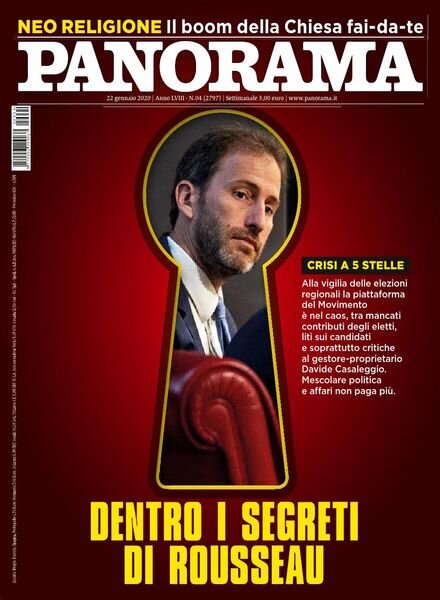 Panorama Italia – 22 gennaio 2020 Cover