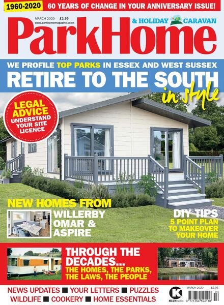 Park Home & Holiday Caravan – March 2020 Cover