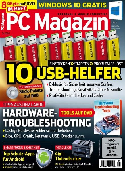 PC Magazin – Marz 2020 Cover
