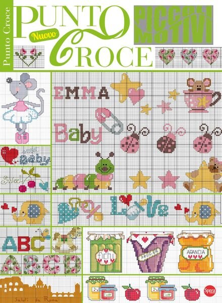 Piccoli Motivi Punto Croce – Luglio-Agosto 2017 Cover