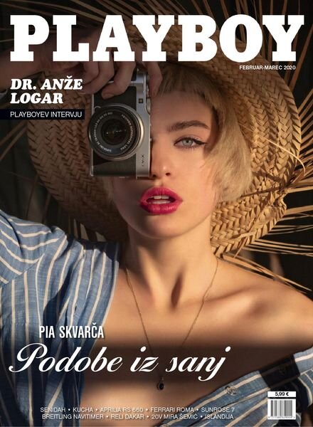 Playboy Slovenia – februar 2020 Cover