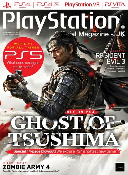 PlayStation Official Magazine UK – March 2020 Cover
