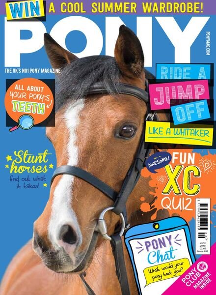 Pony Magazine – Issue 839 – June 2018 Cover