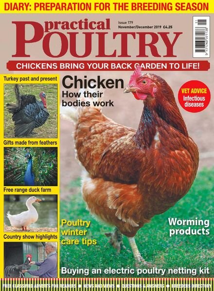 Practical Poultry – Issue 179 – November-December 2019 Cover